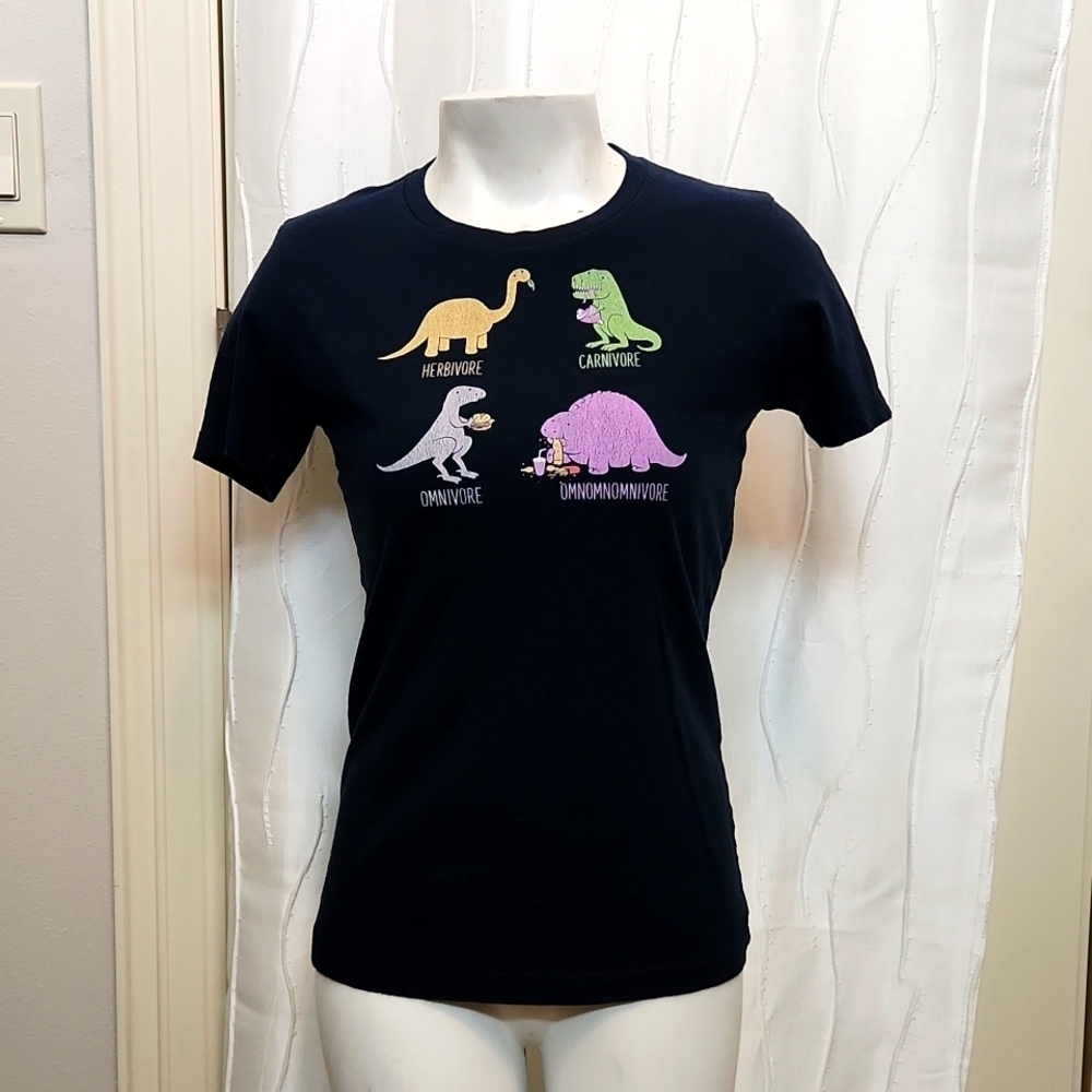 Carnivore Omnivore Dinosaur T-shirt